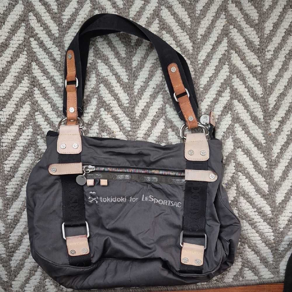 LeSportsac x Tokidoki Gray Shoulder Bag